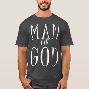 Camiseta Homem de Deus Deus Religioso