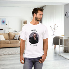 Camiseta Homem de fotografia de aniversário