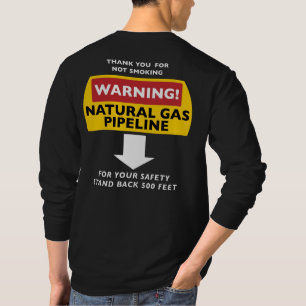 Camiseta Homem de Gás Natural - Afaste-se