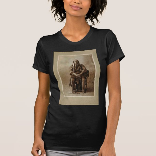 Camiseta Homem de medicina 1898 do Comanche (Frente)