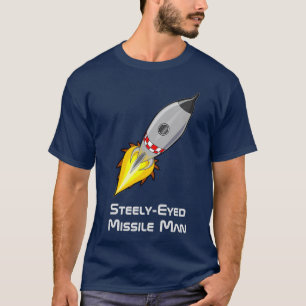 Camiseta Homem de Míssil de Olhos Estrelados