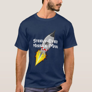 Camiseta Homem de Míssil de Olhos Estrelados