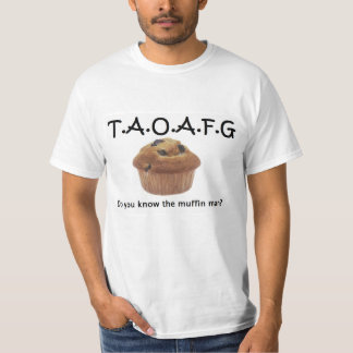 Camiseta Homem de muffin de TAOAFG