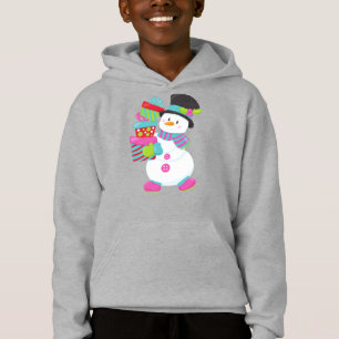 Camiseta Homem de Neve de Natal, Nariz de Cenoura, Presente