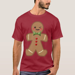 Camiseta Homem de pão-de-espécie de Kawaii