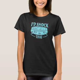 Camiseta Homem de Reparos e Manutenção de Piscina para Limp