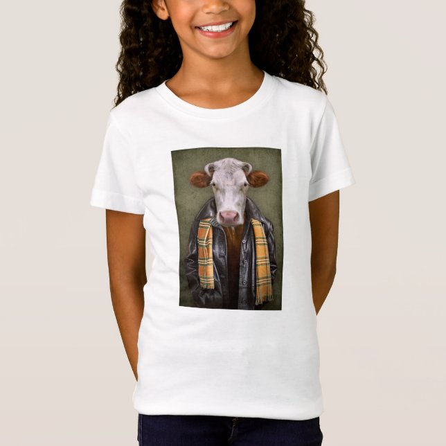 Camiseta Homem de vaca (Frente)