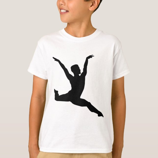 Camiseta Homem do balé (Frente)
