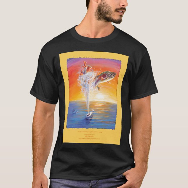 Camiseta Homem do Espaço jato de baleia 2 (Frente)