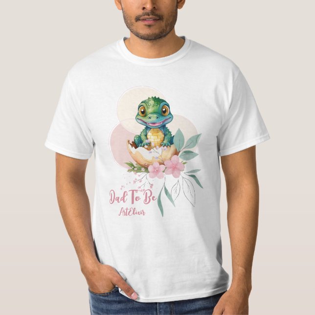 Camiseta Homem do Filhote de Jacaré Nascimento (Frente)