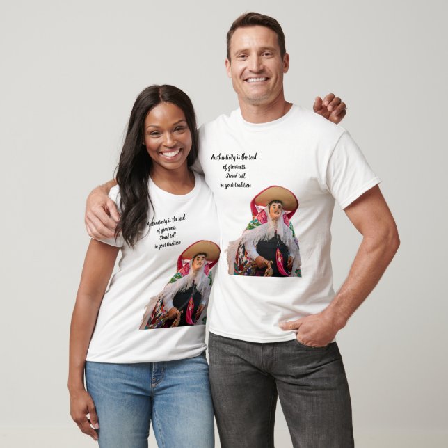 Camiseta Homem do Folclore Tradicional (Unissex)