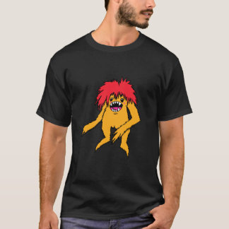 Camiseta Homem do Monstro Laranja Peludo