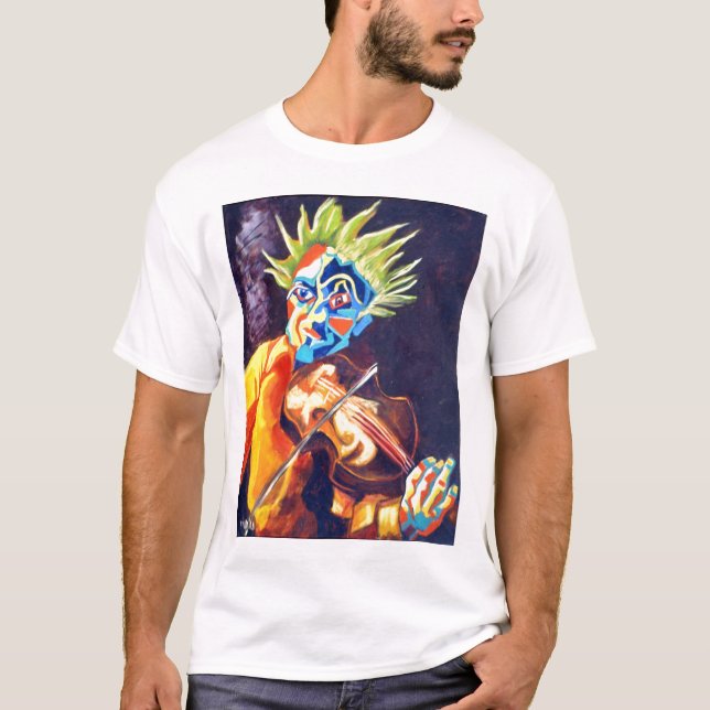 CAMISETA HOMEM DO VIOLINO (Frente)