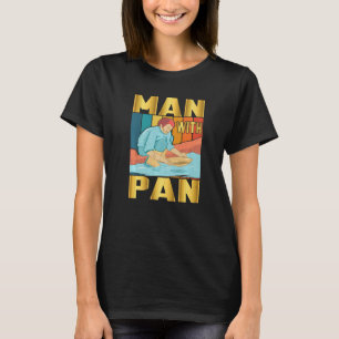 Camiseta Homem Dourado de Panela com Prospector Pan Dourado