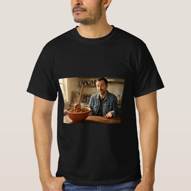 Camiseta Homem e Pimenta  (Frente)