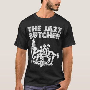 Camiseta Homem Engraçado O Jazz Butcher Gráfico