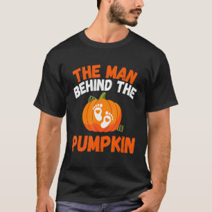 Camiseta Homem Engraçado Por Trás Da Gravidez Do Dia Das Br