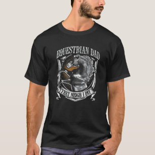 Camiseta Homem Equestre Pai Eles Relincham Eu Pago Equestre