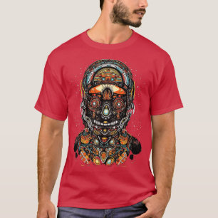 Camiseta Homem Espacial Psicodélico de Arte DMT 1