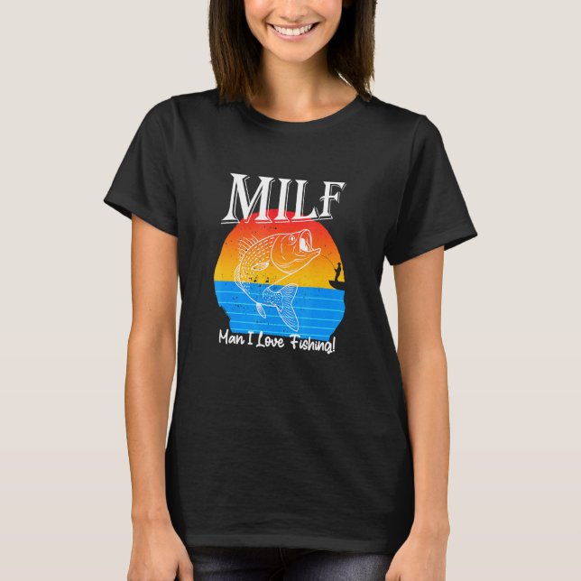Camiseta Homem Eu Adoro Pescar (Frente)