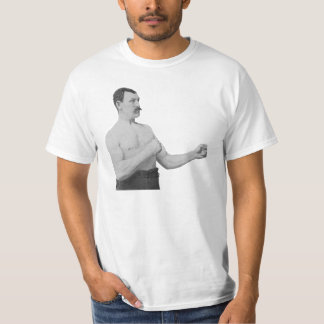 Camiseta Homem excedente viril Meme