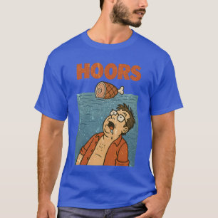 Camiseta Homem Faminto Babando em Presunto Flutuante