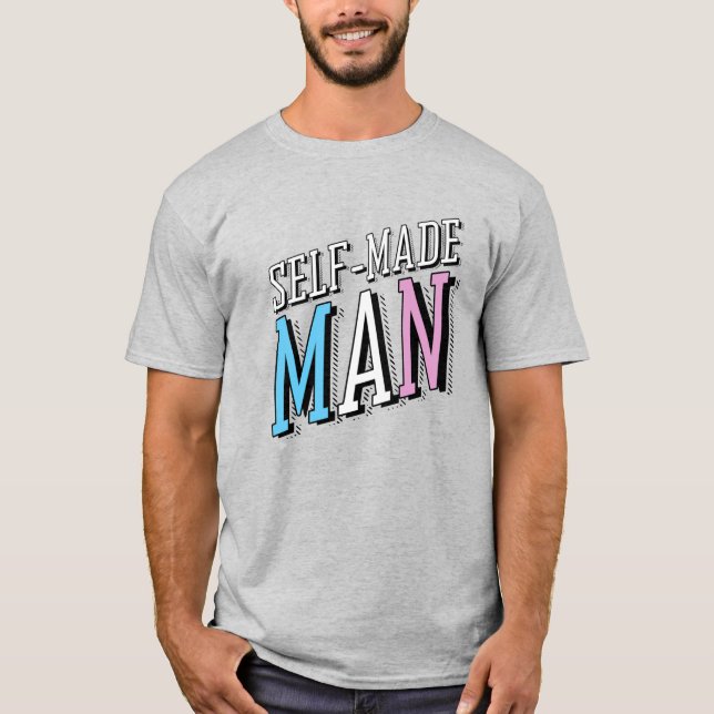 Camiseta Homem Feito à Mão (Frente)