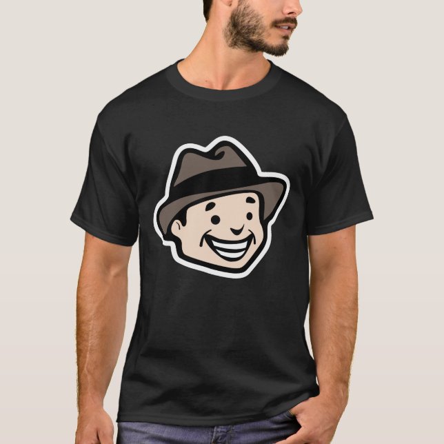 Camiseta Homem Feliz (Frente)
