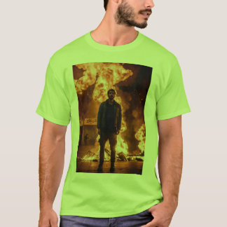 Camiseta "Homem-Fogo Tee: Ignite Seu Estilo!"