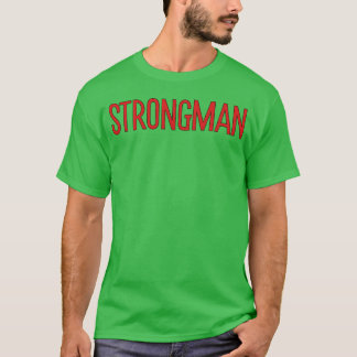 Camiseta Homem forte garoto dos anos 70
