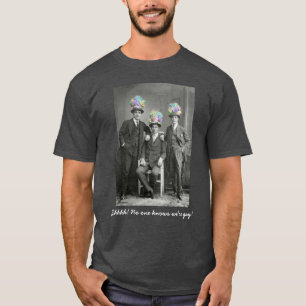 Camiseta Homem gay engraçados do vintage da Auto-Excursão