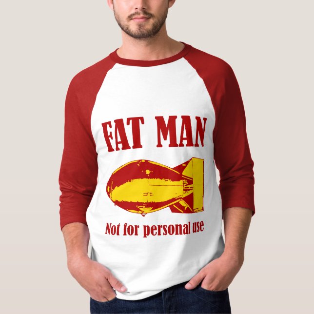 Camiseta Homem gordo (Frente)