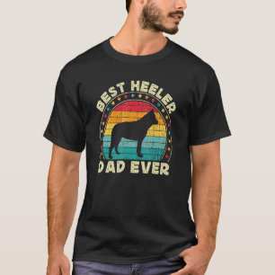 Camiseta Homem Heeler Pai Para Homens Azul Vermelho Austral