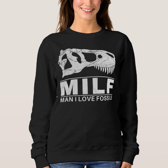 Camiseta Homem I Love Fossils Tyrannosaurus Rex (Frente)