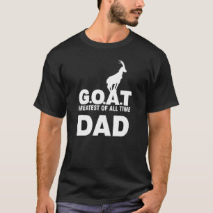 Camiseta Homem Incrível Bode Maior de Todos os Tempos Pai