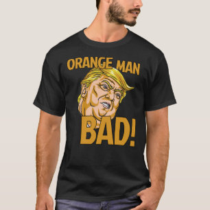 Camiseta Homem Laranja Mau! Vinheta