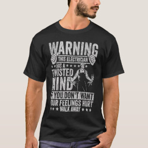 Camiseta Homem-liga elétrico Pai eletricista para homem 8
