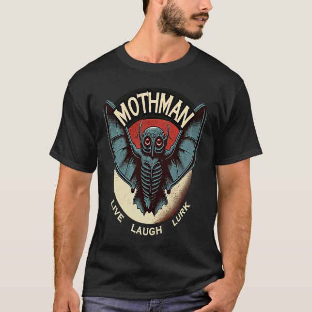 Camiseta Homem-mãe criptid 6 (Frente)