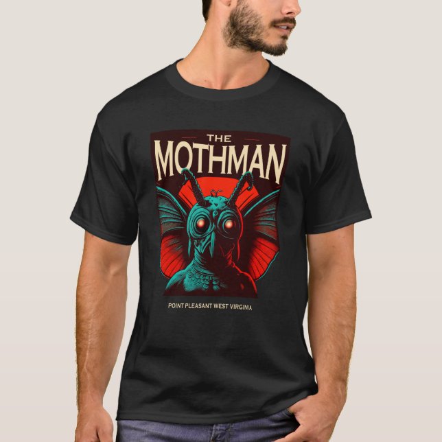 Camiseta Homem-mãe criptid bonito 2 (Frente)