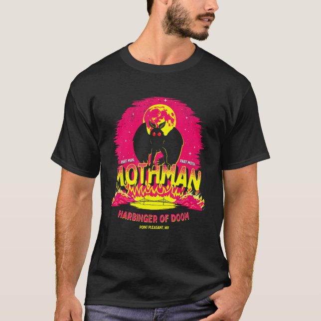 Camiseta Homem-mãe - Harbinger do Doom! Cr Criptid Engraçad (Frente)