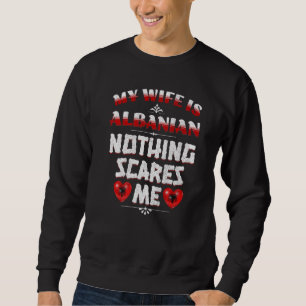 Camiseta Homem Minha Mulher É Albanesa Albânia Raí