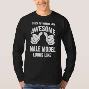 Camiseta Homem Modelo Incrível Parece Engraçado