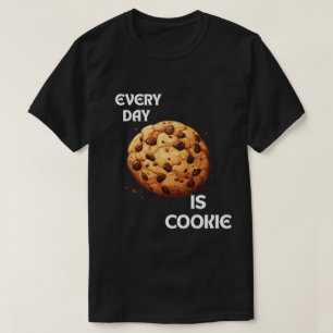 CAMISETA HOMEM MULHERES CRIANÇAS BISCOITO CHOCOLATE CHIP