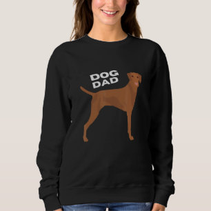 Camiseta Homem Pai de Cachorro Vizsla Bege Masculino
