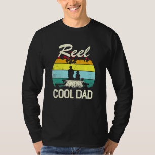 Camiseta Homem - Pai De Pesca - Enguia-Pai Legal - Fisher V