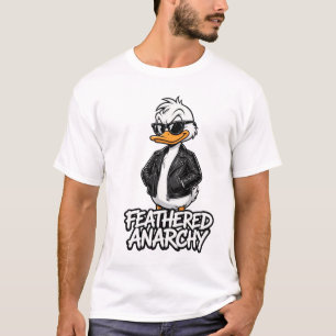 Camiseta Homem Pato Anarquia Empenada