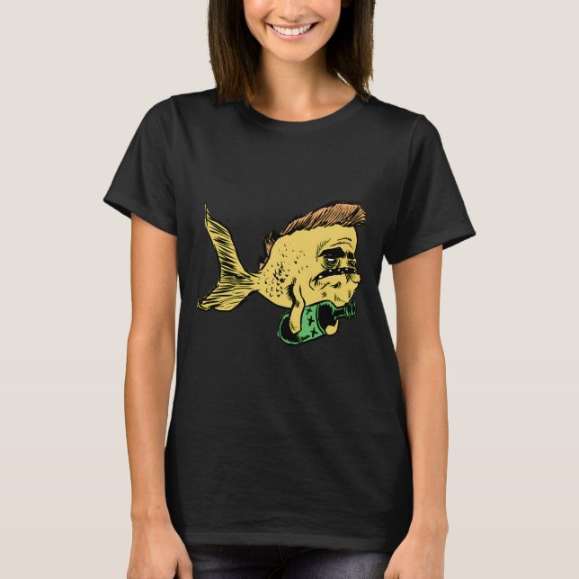 Camiseta Homem-peixe (Frente)