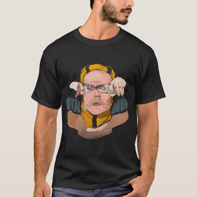 Camiseta Homem Peixe (Frente)