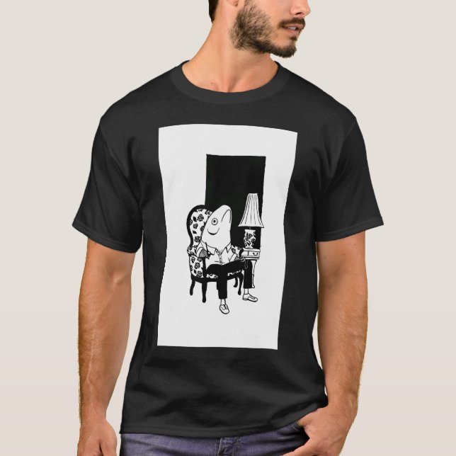 Camiseta Homem Peixe (Frente)