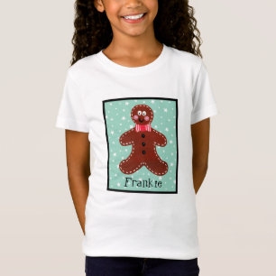 Camiseta Homem personalizado de pão de Natal